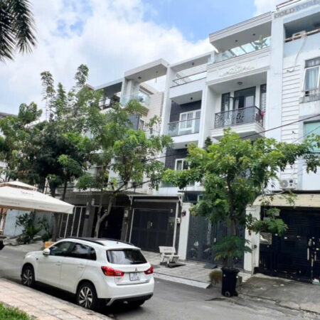 Nhà Phan Huy Ích 4 tầng, 80m2 ngang 4.5m dài 18m, 5PN, hẻm xe tải đậu, Gọi ngay 0934807985