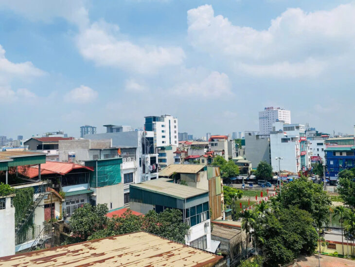 Nhà riêng Kim Giang, ô tô con đỗ cửa, Thang máy, Full đồ, 60m*7 tầng, mặt tiền 5m. Giá 14,7 tỷ