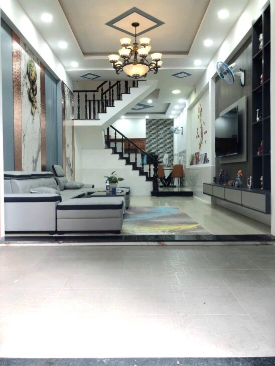 BÁN NHÀ, SÁT CELADON CITY TÂN PHÚ, BÌNH HƯNG HÒA, BÌNH TÂN – HXT – DIỆN TÍCH 58M2 – 3 TẦNG – SỔ