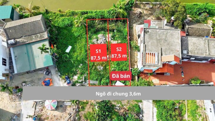 Lô đất F0 NGÕ 48 PHẠM GIA MÔ – HƯNG ĐẠO – DƯƠNG KINH, GIÁ CHỈ 1.7xx TỶ! ZALO 0567 222 555