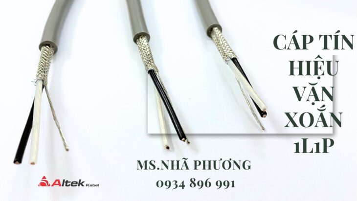 CÁP TÍN HIỆU VẶN XOẮN ALTEK KABEL 1/2/3/4 LÕI – 1 LỚP CHỐNG NHIỄU CÁP TÍN HIỆU VẶN XOẮN ALTEK KABEL 1/2/3/4 LÕI – 1 LỚP CHỐNG NHIỄU