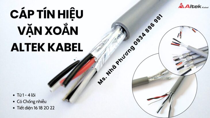 CÁP TÍN HIỆU VẶN XOẮN 22 AWG 2 LÕI ALTEK KABEL ĐÀ NẴNG – HÀ NỘI – HỒ CHÍ MINH