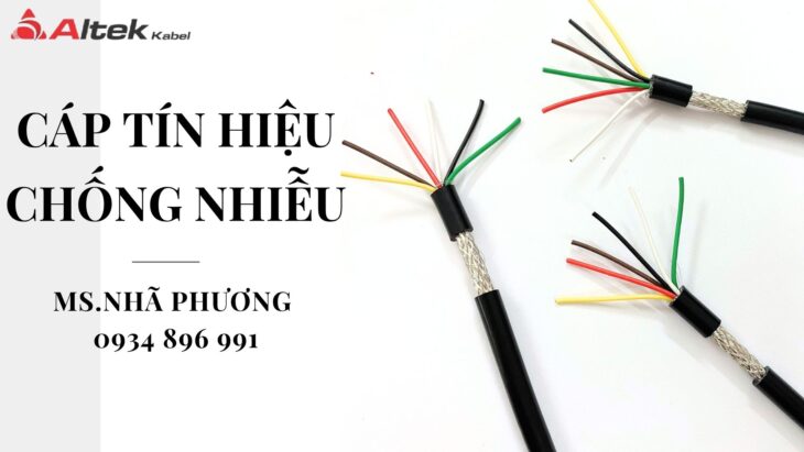 CÁP TÍN HIỆU CHỐNG NHIỄU ALTEK KABEL 2/4/6/8 LÕI 0.22 MM2 CÁP TÍN HIỆU CHỐNG NHIỄU ALTEK KABEL 2/4/6/8 LÕI 0.22 MM2