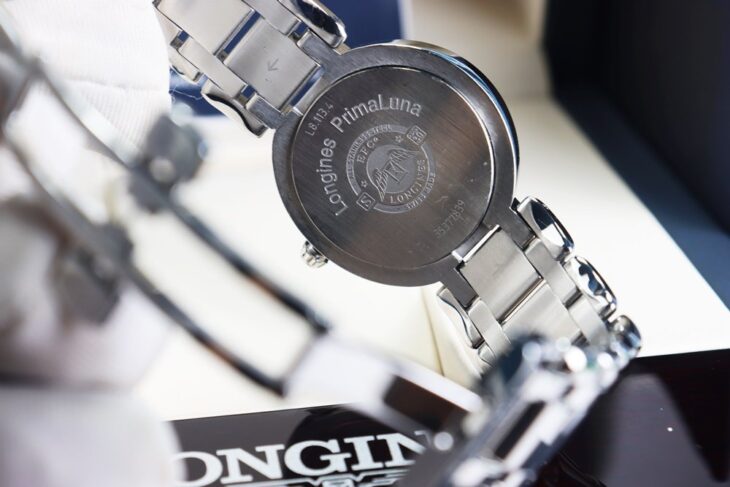 ĐH Nữ : Longines Primaluna L8.113.4.71.6 Automatic – Kim Nung Xanh, Size 30mm Fullbox
