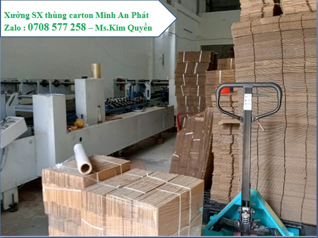 XƯỞNG SẢN XUẤT THÙNG CARTON, HỘP CARTON – GIÁ SỈ CHẤT LƯỢNG