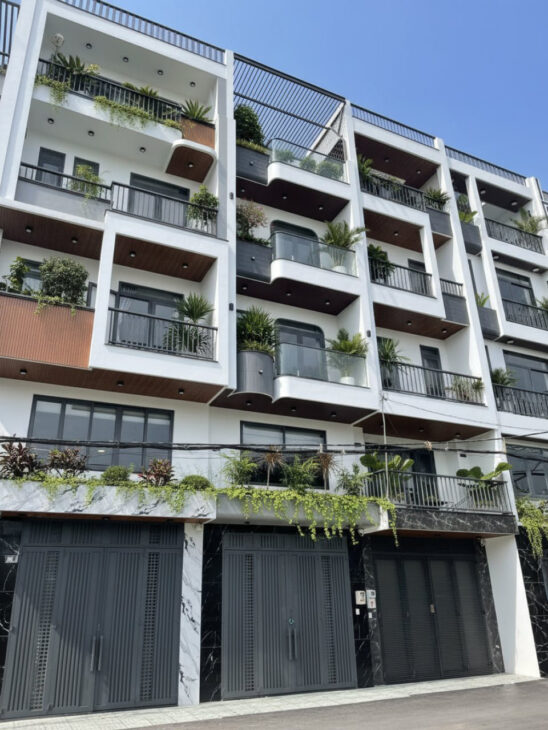 Nhà mới SHR 5 tầng HXH 75m2, Vuông – Thạnh Xuân 25 Quận 12 S