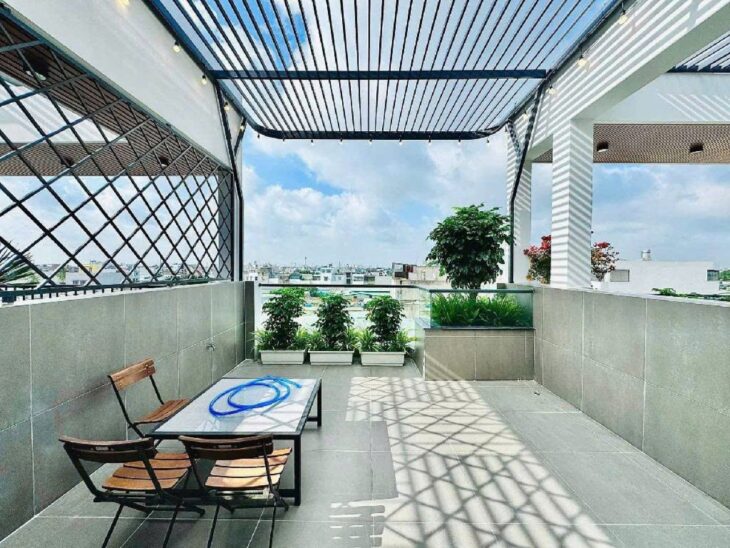 Nhà mới SHR 5 tầng HXH 75m2, Vuông – Thạnh Xuân 25 Quận 12 S