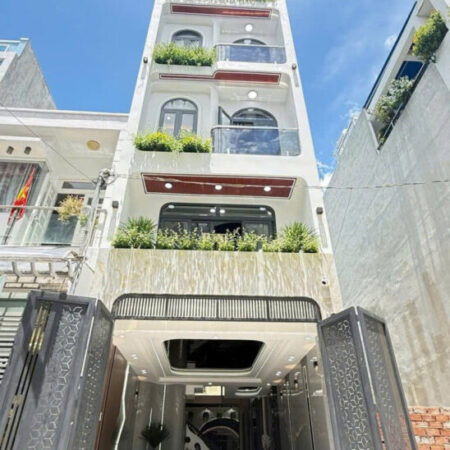 Giảm 110tr! Nhà Mới SHR 6 tầng HXH 56m2, Vuông – Tân Chánh Hiệp 16 Quận 12