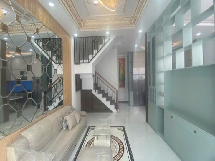 Nhà Mới SHR 3 tầng HXH né 61m2 – Đông Hưng Thuận 9 Quận 12 S