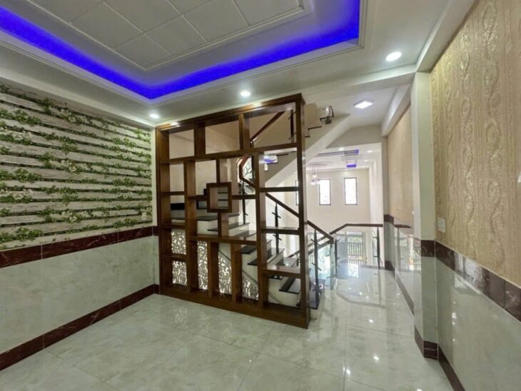 Nhà Vuông SHR 4 tầng HXH 68m2 – Lâm Thị Hố Quận 12 S