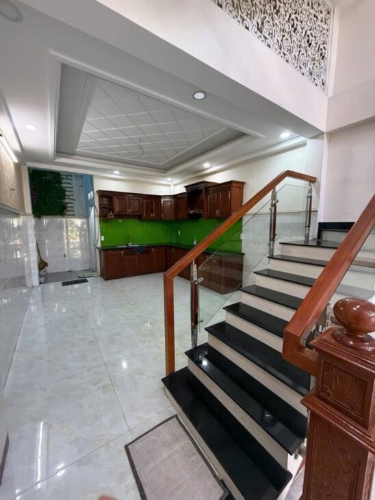 Nhà Vuông SHR 4 tầng HXH 68m2 – Lâm Thị Hố Quận 12 S