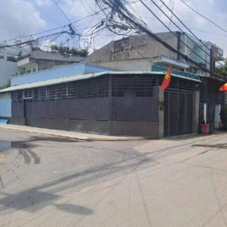 Nhà Mặt tiền SHR Đ.10m 140m2, Lô góc – Thạnh Xuân 24 Quận 12 SS