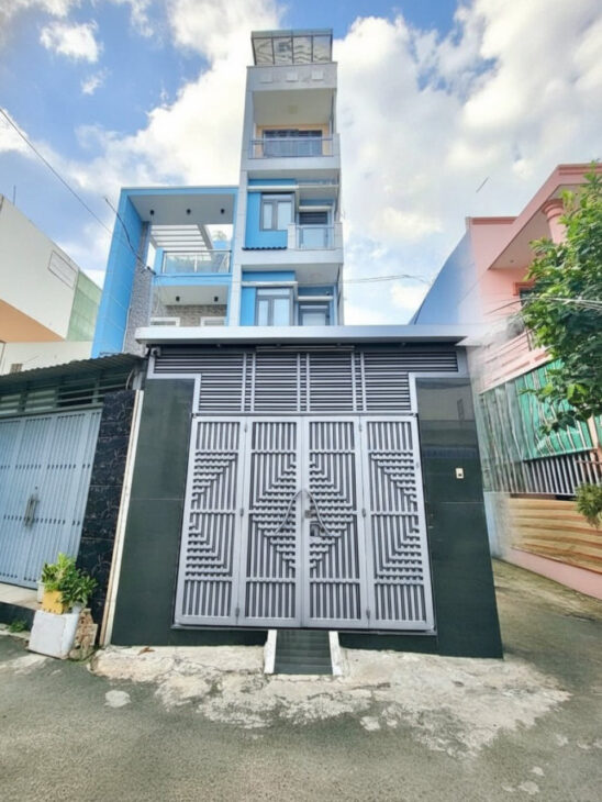 Nhà SHR 3 mặt hẻm 4 tầng HXT 78m2 – Đường Số 19 Gò Vấp SS