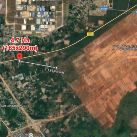 Giảm sốc 46 tỷ! 4.7Ha Đất SHR Sát sân bay Long Thành – Long An Đồng Nai SSS Giảm sốc 46 tỷ! 4.7Ha Đất SHR Sát sân bay Long Thành – Long An Đồng Nai SSS