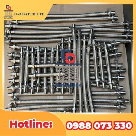 ỐNG MỀM INOX CHỊU NHIỆT | ỐNG MỀM INOX THỦY LỰC | ỐNG MỀM CAO SU BỌC LƯỚI INOX