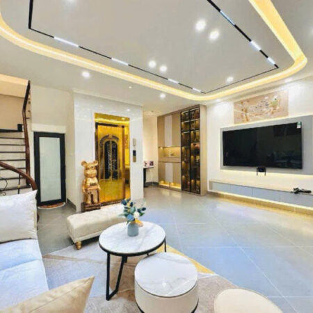 BÁN NHÀ MỚI ĐẸP THÁI THỊNH, ĐỐNG ĐA – 40M² x 7T THANG MÁY – MT 5.5M – FULL NỘI THẤT – GIÁ 15.2 TỶ