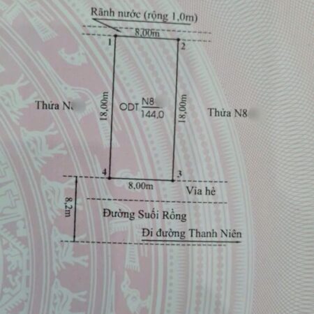 SIÊU PHẨM MẶT ĐƯỜNG SUỐI RỒNG – KHU ĐẤT ĐẤU GIÁ NGỌC XUYÊN, ĐỒ SƠN – GIÁ CHỈ 25.x TRIỆU/M²!
