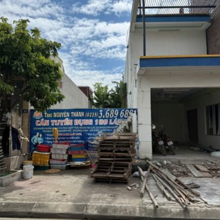 BÁN LÔ GÓC MẶT ĐƯỜNG TRỤC CHÍNH TRUNG NGHĨA – HỢP ĐỨC – ĐỒ SƠN KINH DOANH ĐẸP GIÁ CHỈ 2.6X TỶ