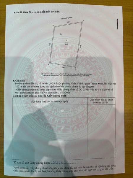 CỰC SỐC! BÁN ĐẤT MẶT PHỐ HOÀNG NGÂN – GIÁ CHỈ NGANG NHÀ TRONG NGÕ – BAY NHANH TRONG NGÀY!