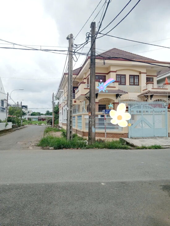 Bán biệt thự góc 2 mặt tiền đường Số 19 KDC Bình Hưng ngay bx Q8