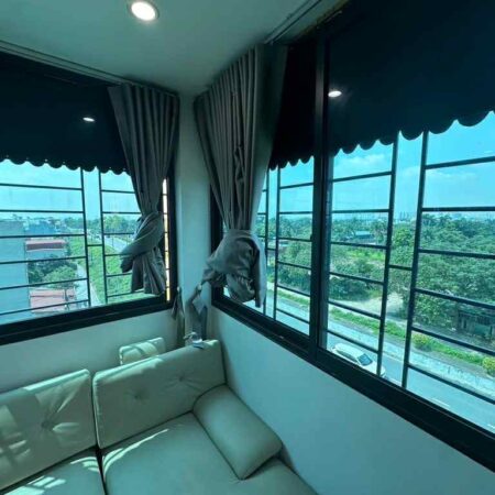 Chung cư mini mặt phố Long Biên 91m x 7 tầng, mặt tiền 6m, hệ thống PCCC cao cấp, dòng tiền