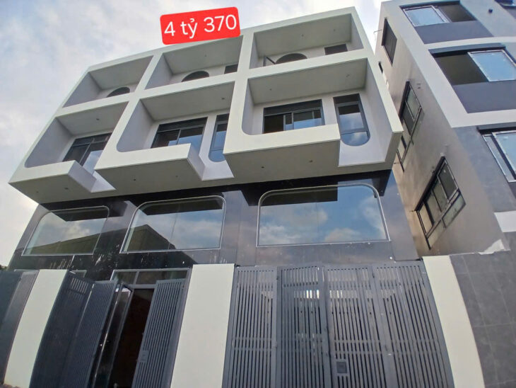 BÁN NHÀ 4 TẦNG MỚI XÂY – 5PN – 52.3M² – SỔ RIÊNG – BÌNH CHIỂU, TP. THỦ ĐỨC – GIÁ CHỈ 4.37 TỶ
