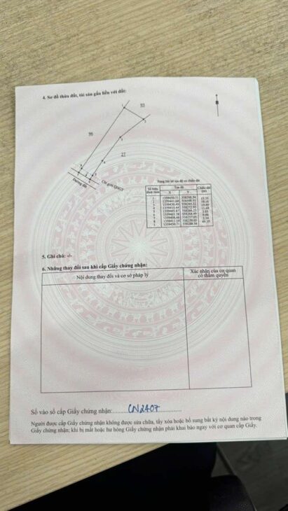 BÁN LÔ ĐẤT GIÁ CHỈ 180tr Dt:532,6m2 ( ngang 9m)