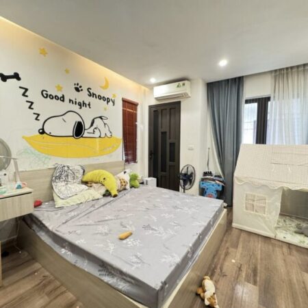 Phú Lương – Nhà mới 45m², 5 tầng, ô tô đỗ cửa, ngõ thông kinh doanh,