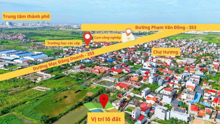 Lô đất F0 NGÕ 48 PHẠM GIA MÔ – HƯNG ĐẠO – DƯƠNG KINH, GIÁ CHỈ 1.7xx TỶ! ZALO 0567 222 555