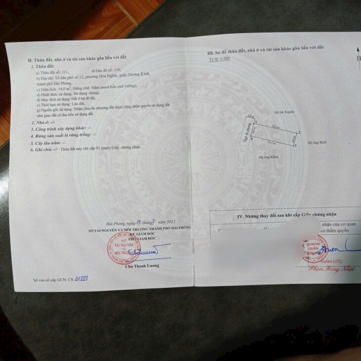 BÁN LÔ ĐẤT ĐẸP – TDP AN TOÀN, HÒA NGHĨA, DƯƠNG KINH – GIÁ CHỈ 7xx TRIỆU! ZALO 0567 222 555