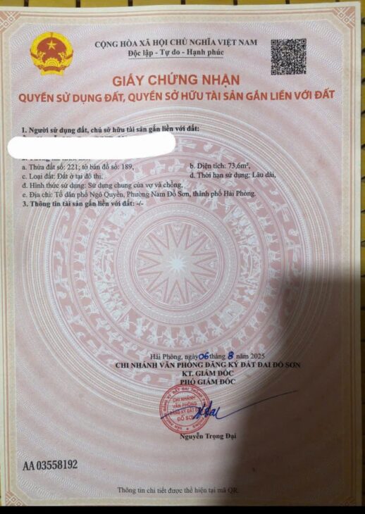 Đất MẶT ĐƯỜNG 22M – LÔ GÓC Thượng Đức, Nam Đồ Sơn – GIÁ CHỈ 2,x TỶ! ZALO 0567 222 555