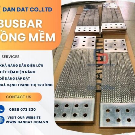 Dây đồng bện/ Dây đồng bện tiếp địa cáp ngầm/ Dây đồng bện tiếp địa tủ bảng điện/ Khớp nối đồng mềm