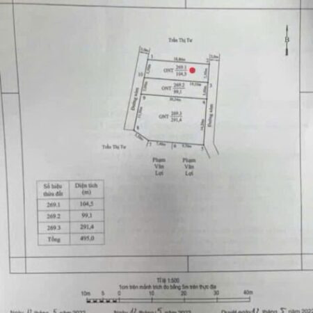 Lô đất 2 mặt ngõ – Phong Cầu, Đại Đồng, Kiến Thụy – gần Vinhomes, ô tô tránh thoải mái – ZALO 0567