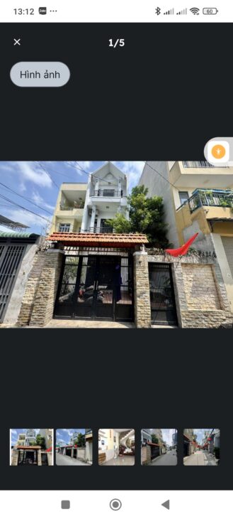 Bán Nhà Biệt Thự 8 tỷ 2 Hẻm Xe Hơi Thông Đường Bùi Quang Là Quận Gò Vấp