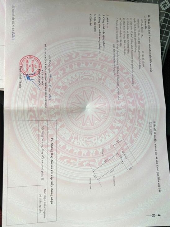 LÔ ĐẤT GIÁ TỐT GẦN KCN ĐỒ SƠN – TDP ĐỀ THÁM, MINH ĐỨC GIÁ CHỈ 1.X TỶ ZALO 0567 222 555