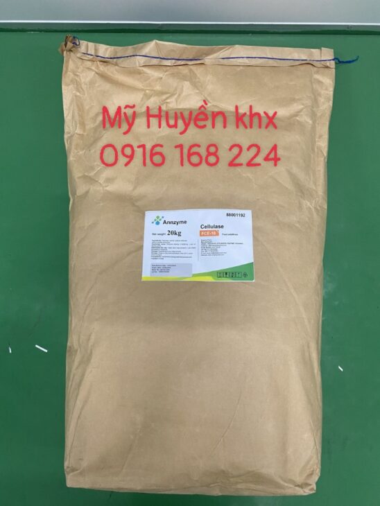 CELLULASE FCE 10 – enzyme phân giải chất sơ, tăng cường hấp thu dinh dưỡng, ổn định môi trường ao