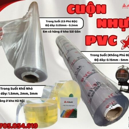 Nhà cung cấp nhựa pvc trong dẻo – sẵn hàng miền nam và miền bắc