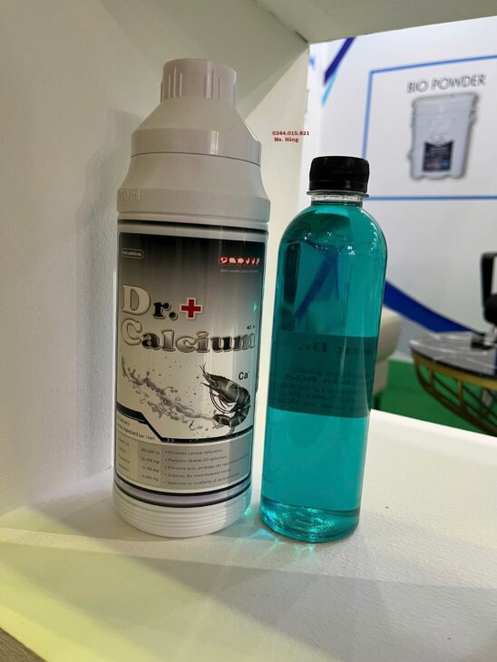 Khoáng nước Dr. Calcium cung cấp khoáng chất cho tôm, cá