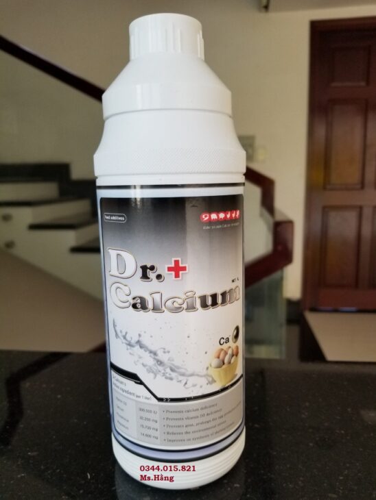 Khoáng nước Dr. Calcium cung cấp khoáng chất cho tôm, cá