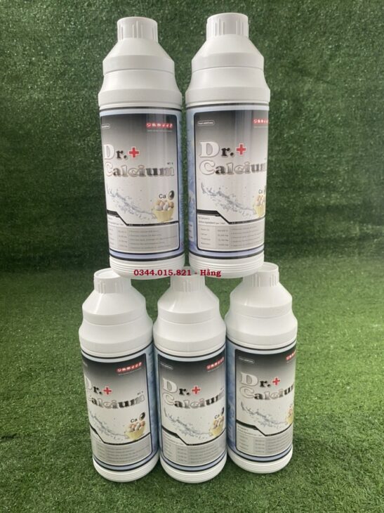 Khoáng nước Dr. Calcium cung cấp khoáng chất cho tôm, cá
