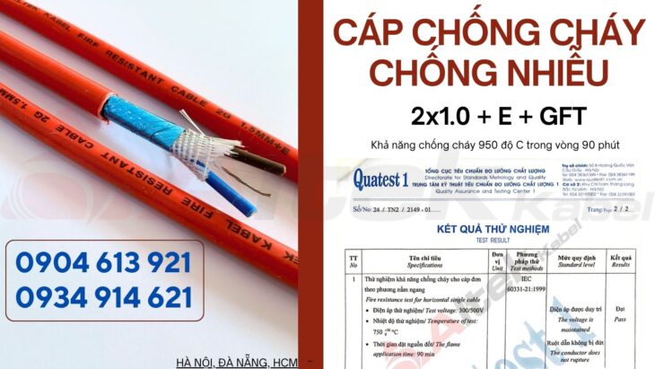 Cáp tín hiệu chống cháy chống nhiễu 2×1.0 Altek Kabel Đà Nẵng, Hà Nội, HCM