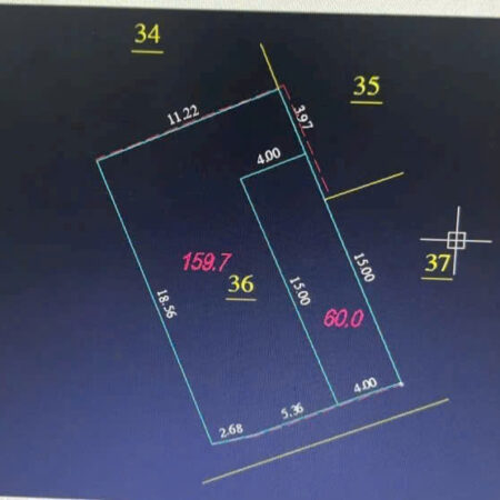 Bán đất Kim Quan – Việt Hưng – Long Biên 60m² giá chỉ 7.5 tỷ, vị trí trung tâm, đất vuông đẹp