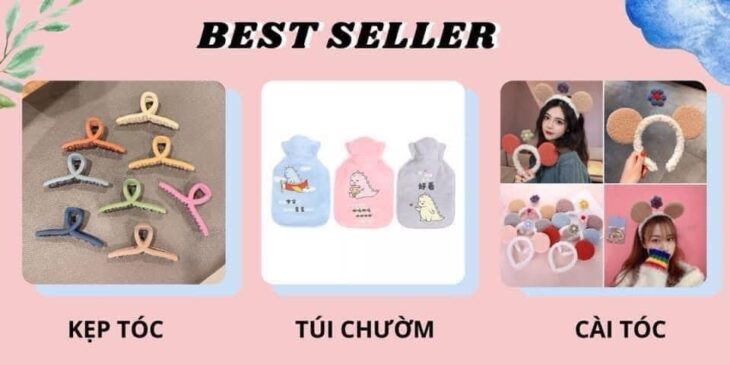Sale Toàn bộ shop Phụ kiện – quà tặng- túi chườm – nón .. Ở cần thơ