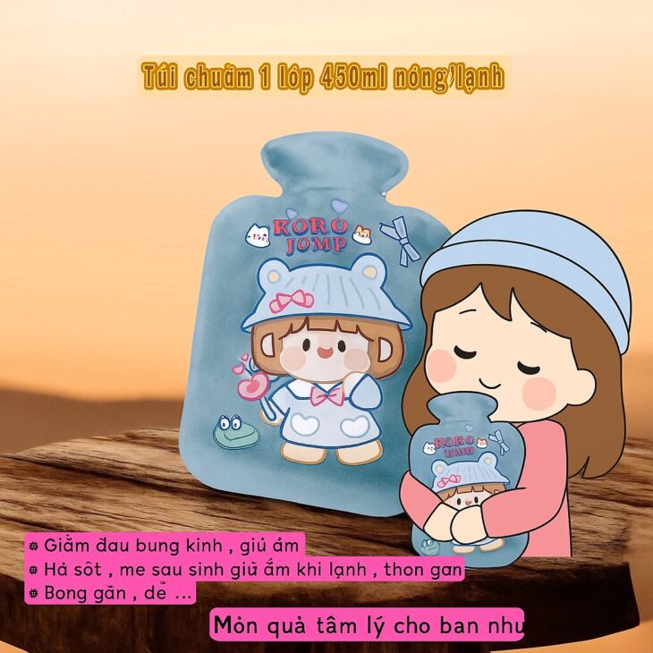 Đến hẹn lại lên, “kỳ dâu rụng” nay êm ru nhờ túi chườm nóng lạnh thần thánh – trợ thủ đắc lực của hộ