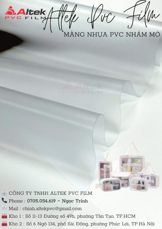 Mua màng nhựa pvc ở đâu giá tốt – nhám mờ pvc
