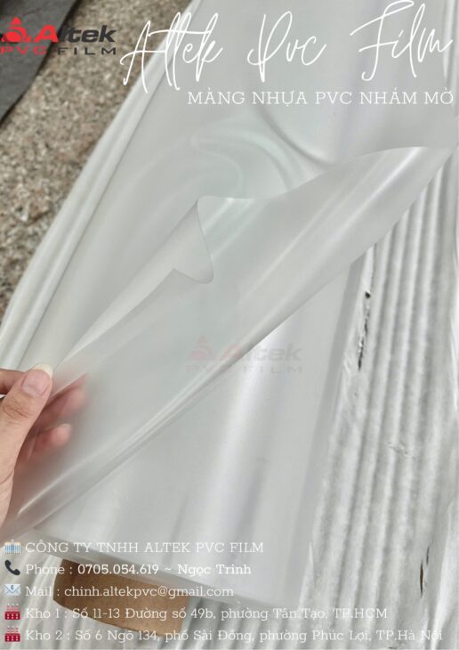 Mua màng nhựa pvc ở đâu giá tốt – nhám mờ pvc