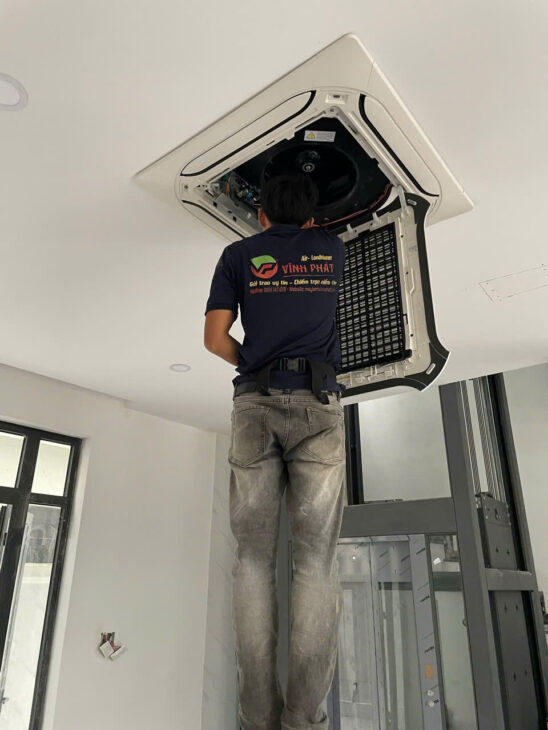 Phòng 30m2 ở Nhà Phố nên lắp Điều hòa âm trần cassette công suất mấy ngựa