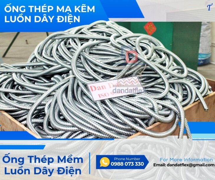 Ống ruột gà/ Ống ruột gà bọc inox/ Ống ruột gà lõi thép bọc nhựa/ Ống ruột gà và lưới bện inox