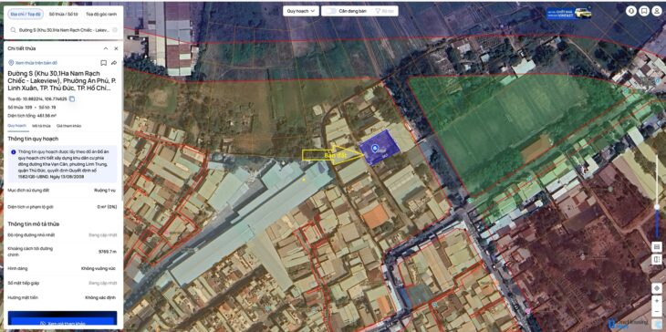 Bán đất hẻm số 33 đường số 8, P. Linh Xuân, Quận Thủ Đức (nay là phường Linh Xuân), Hồ Chí Minh