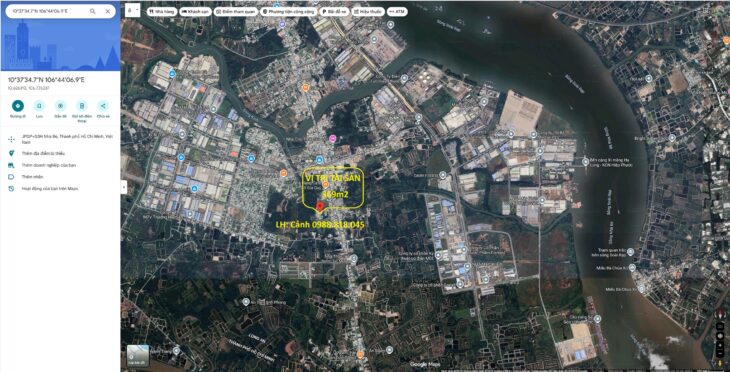 Bán đất phố Nguyễn Văn Tạo, Hiệp Phước, Nhà Bè, thành phố Hồ Chí Minh – 369m2, lô góc, miễn TG